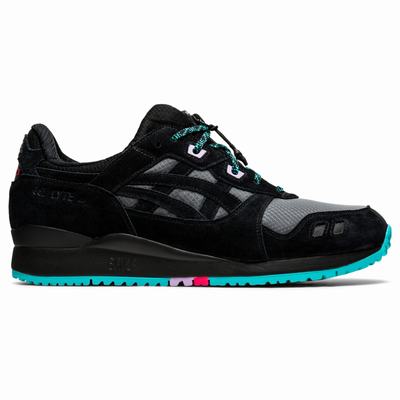 Asics Gel-Lyte III G-TX - Miesten Tennarit - Syvä Harmaat/Mustat